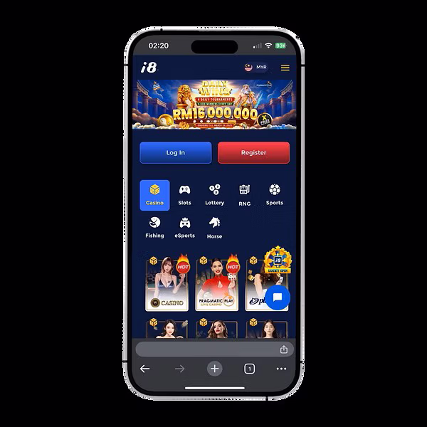 i8 Job mobile interface
